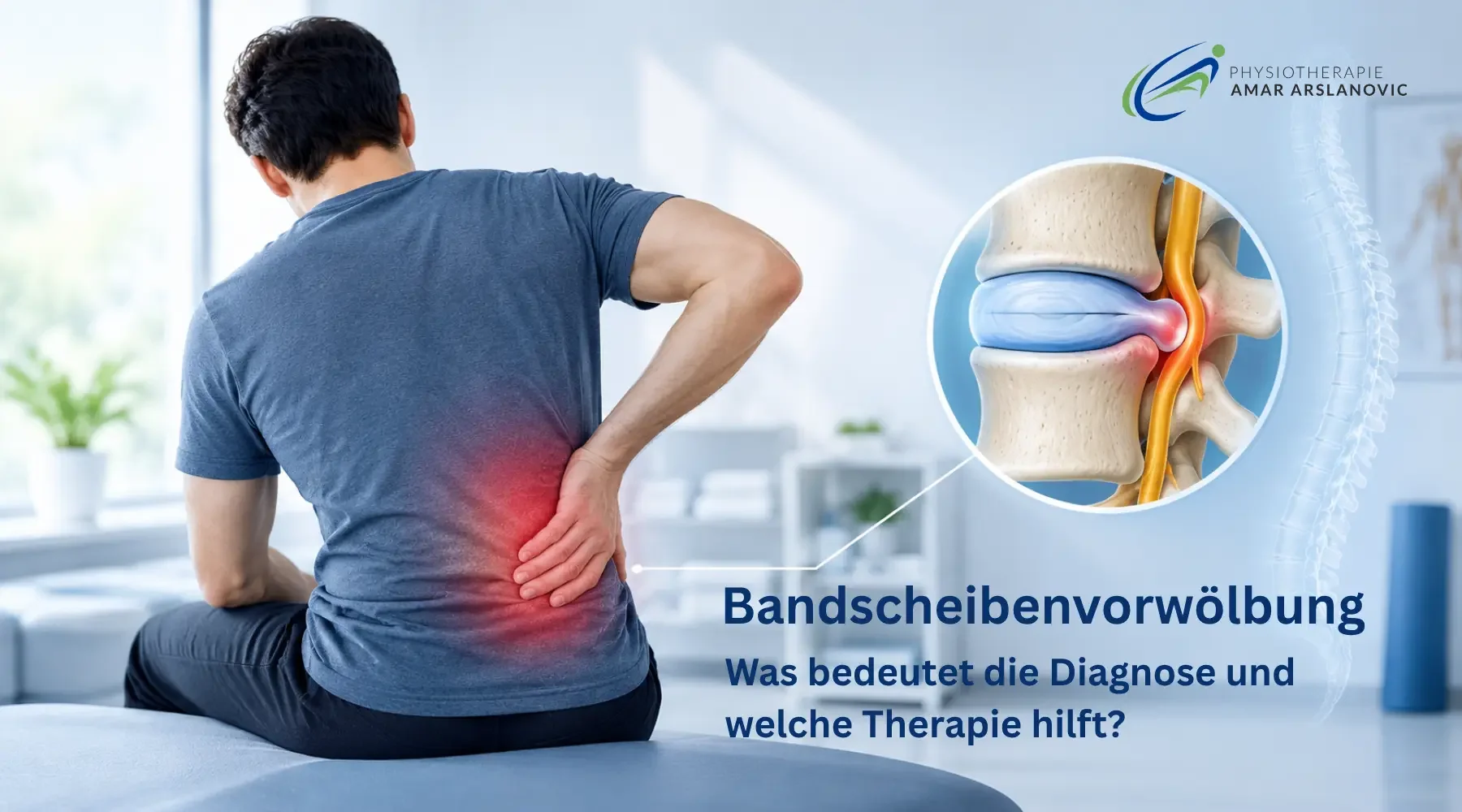 Bandscheibenvorwölbung: Was bedeutet die Diagnose und welche Therapie hilft?
