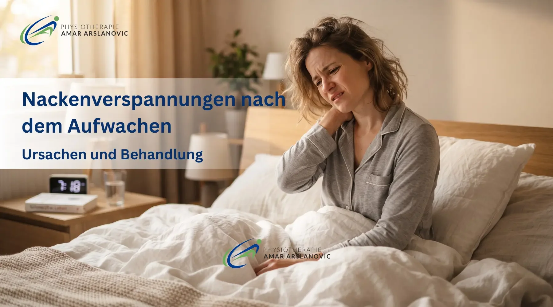 Nackenverspannungen nach dem Aufwachen: Ursachen und Behandlung