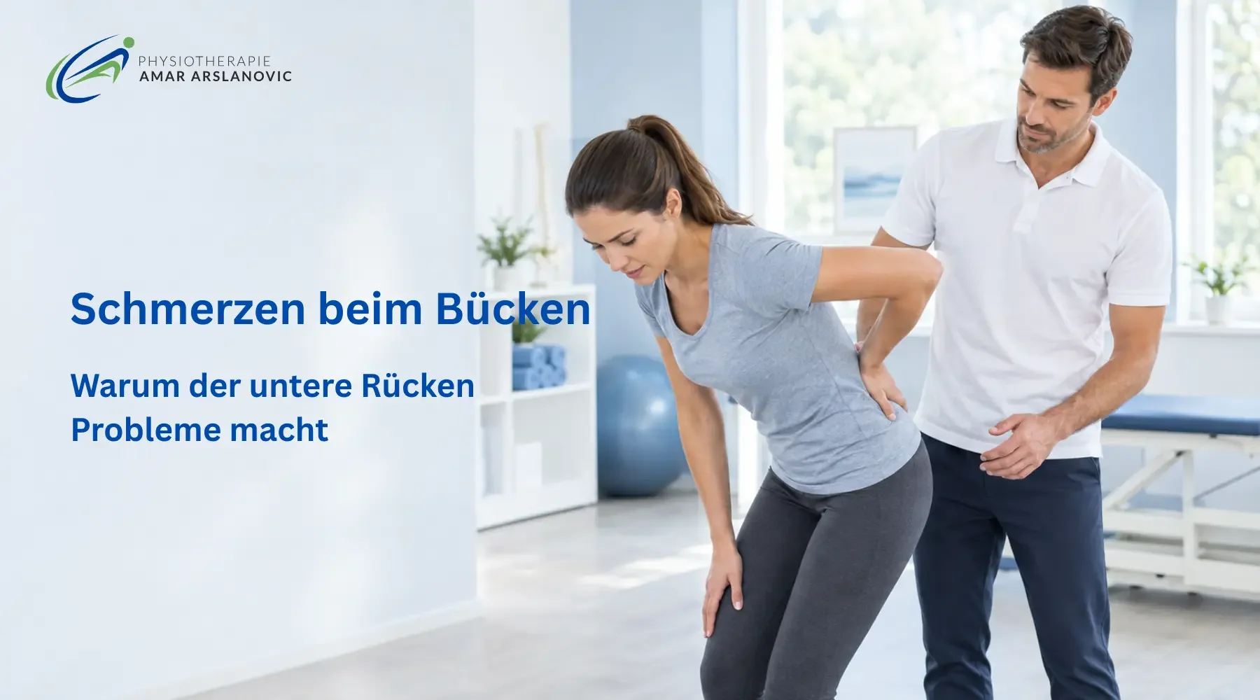 Schmerzen beim Bücken: Warum der untere Rücken Probleme macht